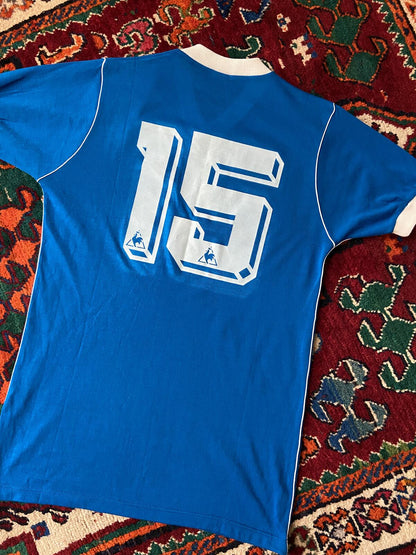 Vintage 1980s Le Coq Sportif Football T-Shirt