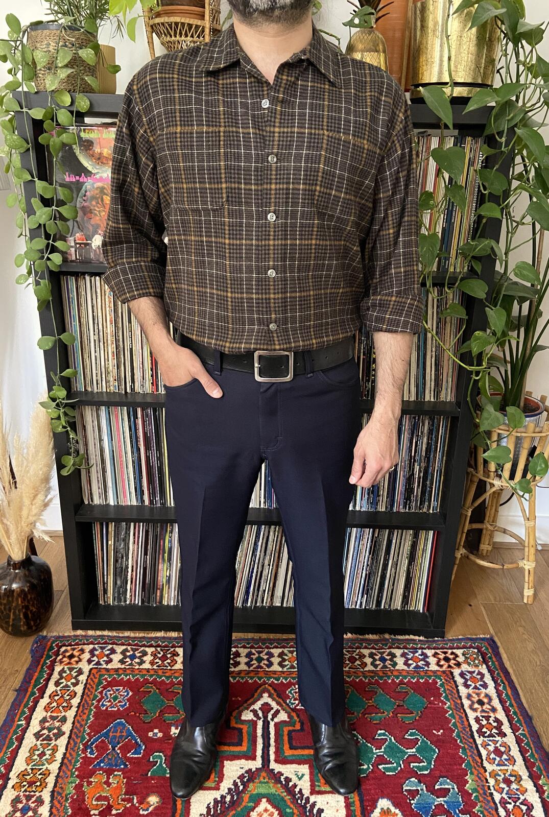 Vintage 1960s McGregor Plaid Shirt