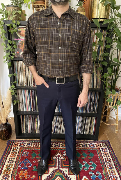 Vintage 1960s McGregor Plaid Shirt