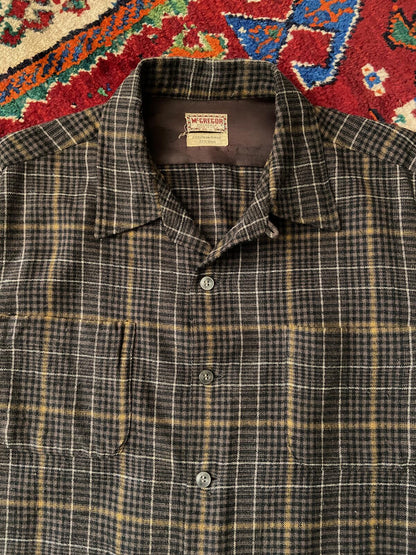 Vintage 1960s McGregor Plaid Shirt