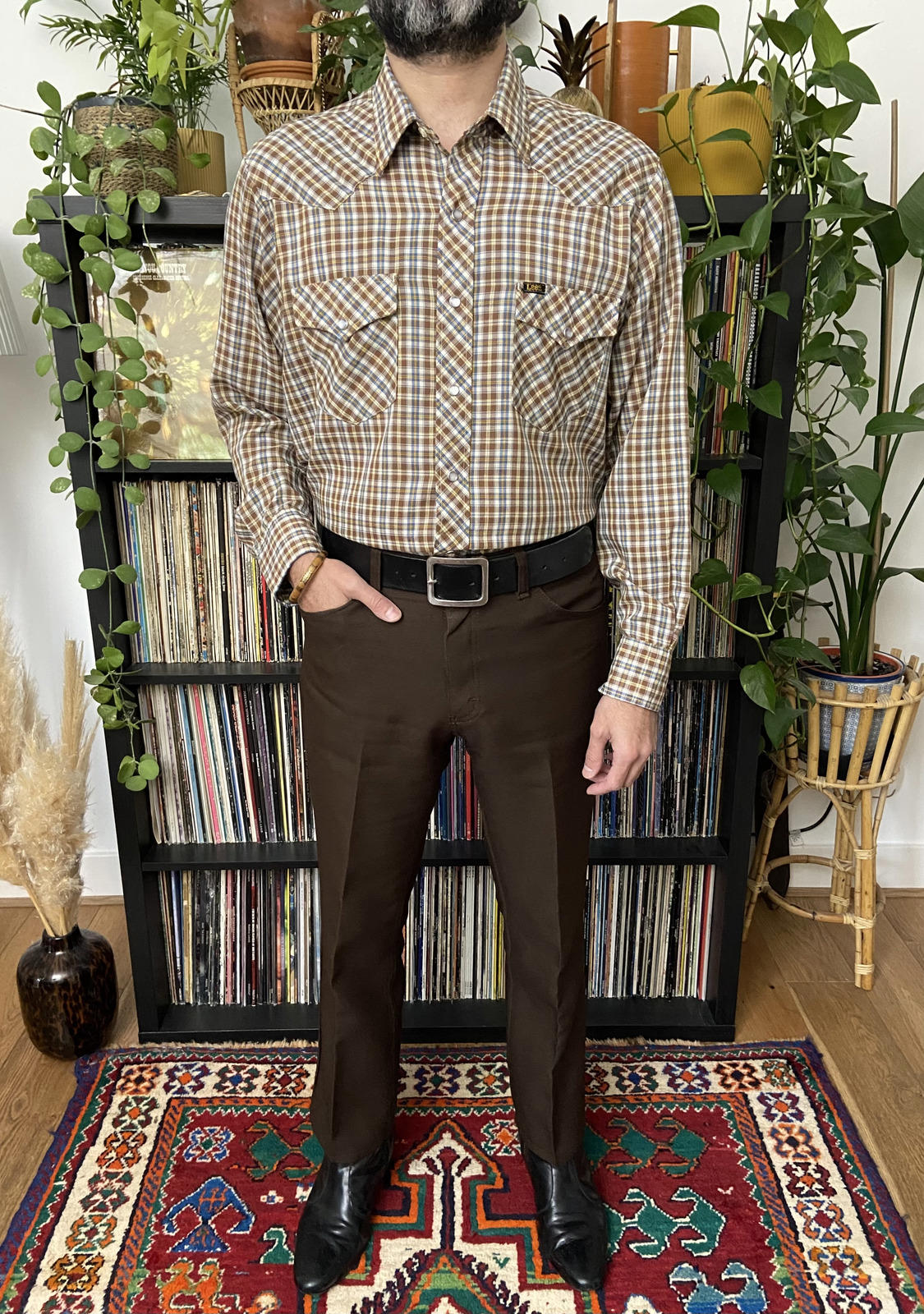 Vintage 1970s Lee Western Shirt