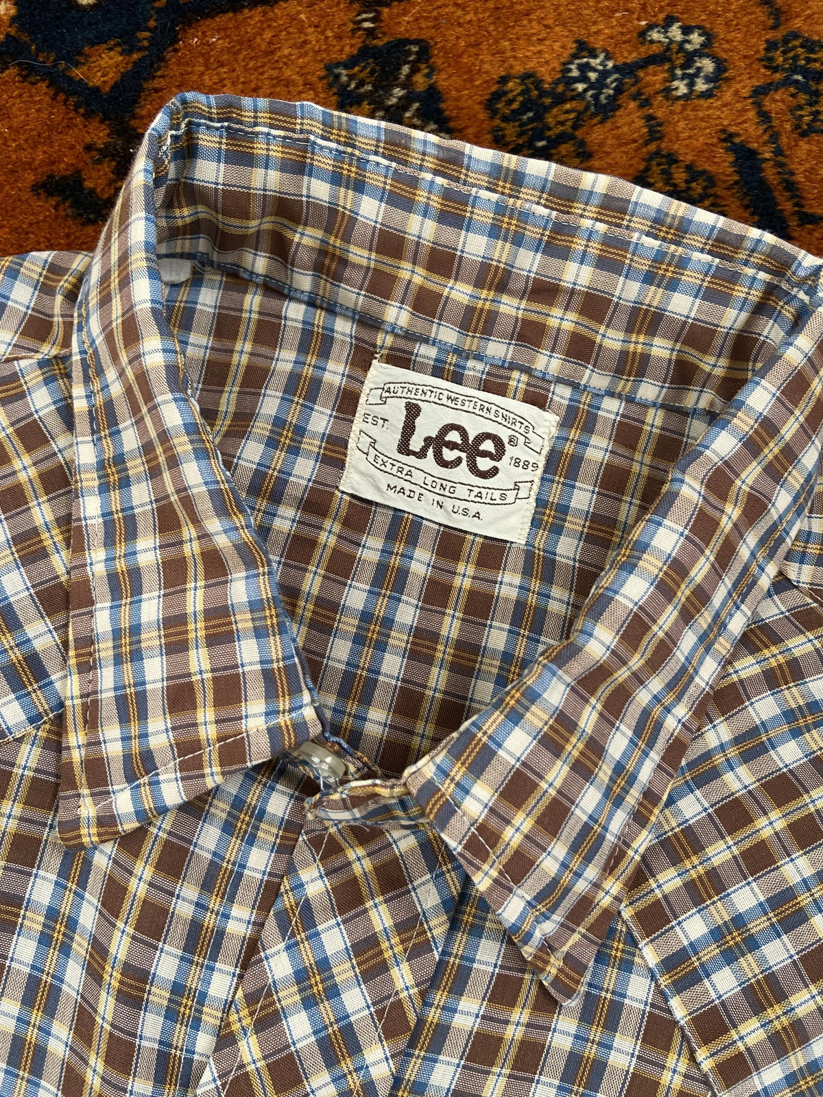 Vintage 1970s Lee Western Shirt