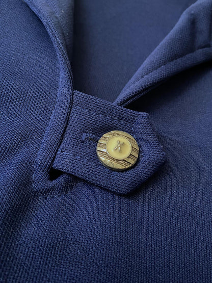 Vintage 1970s Navy Polo Top
