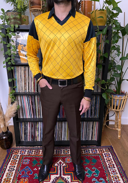 Vintage 1980s Longsleeve Football Top
