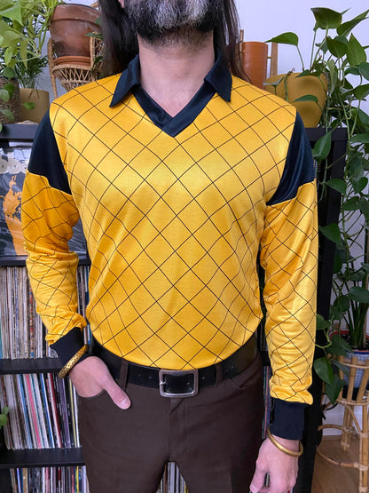 Vintage 1980s Longsleeve Football Top