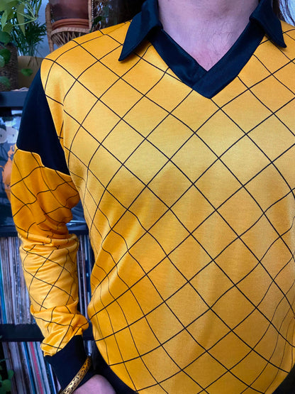 Vintage 1980s Longsleeve Football Top