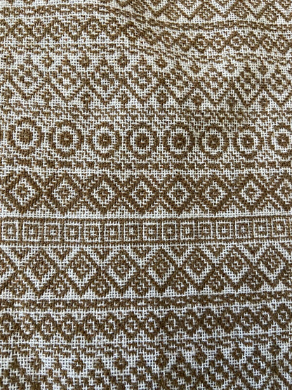 Vintage 1970s Tan Woven Lightweight Jacket