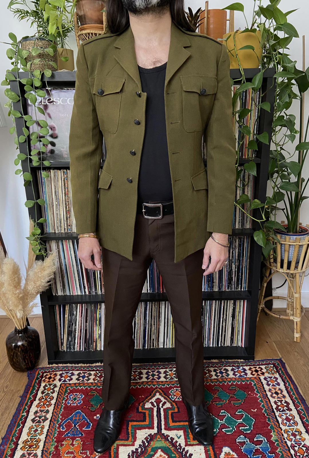 Vintage 1980s British Miltary Dress Jacket