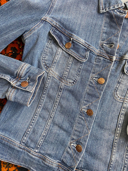 Vintage Lee Slim Rider Denim Jacket M