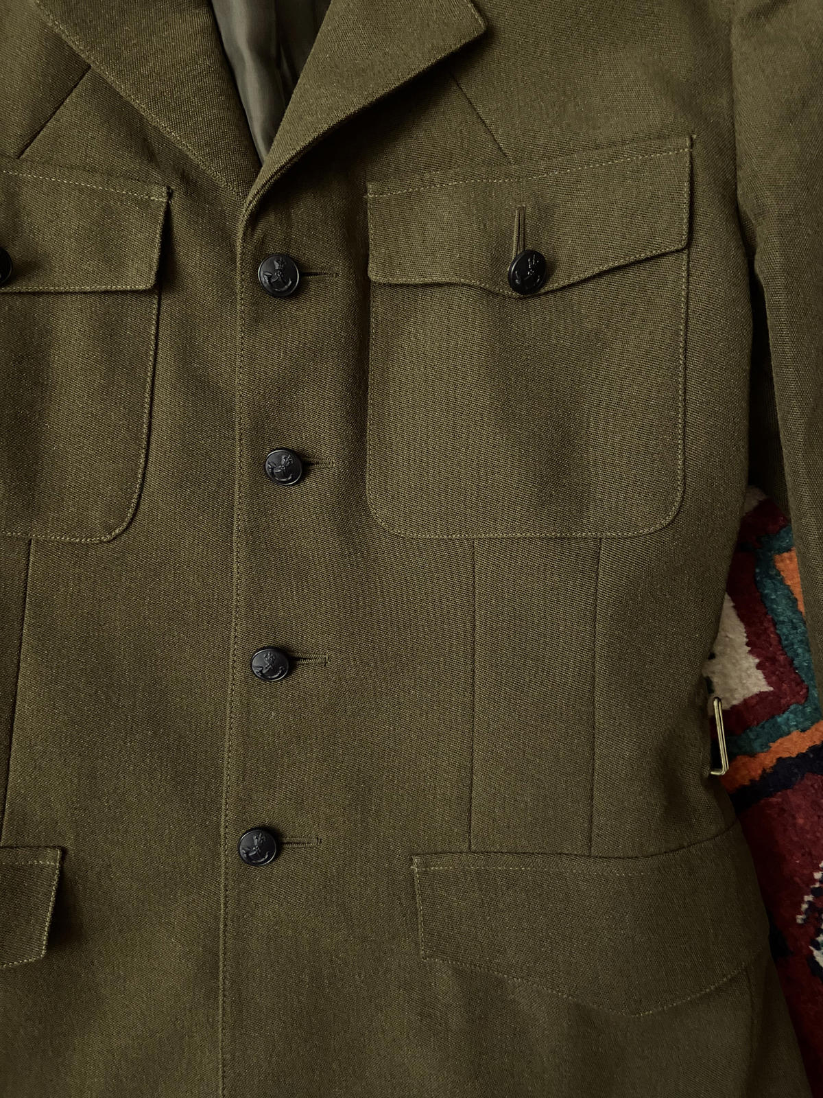 Vintage 1980s British Miltary Dress Jacket