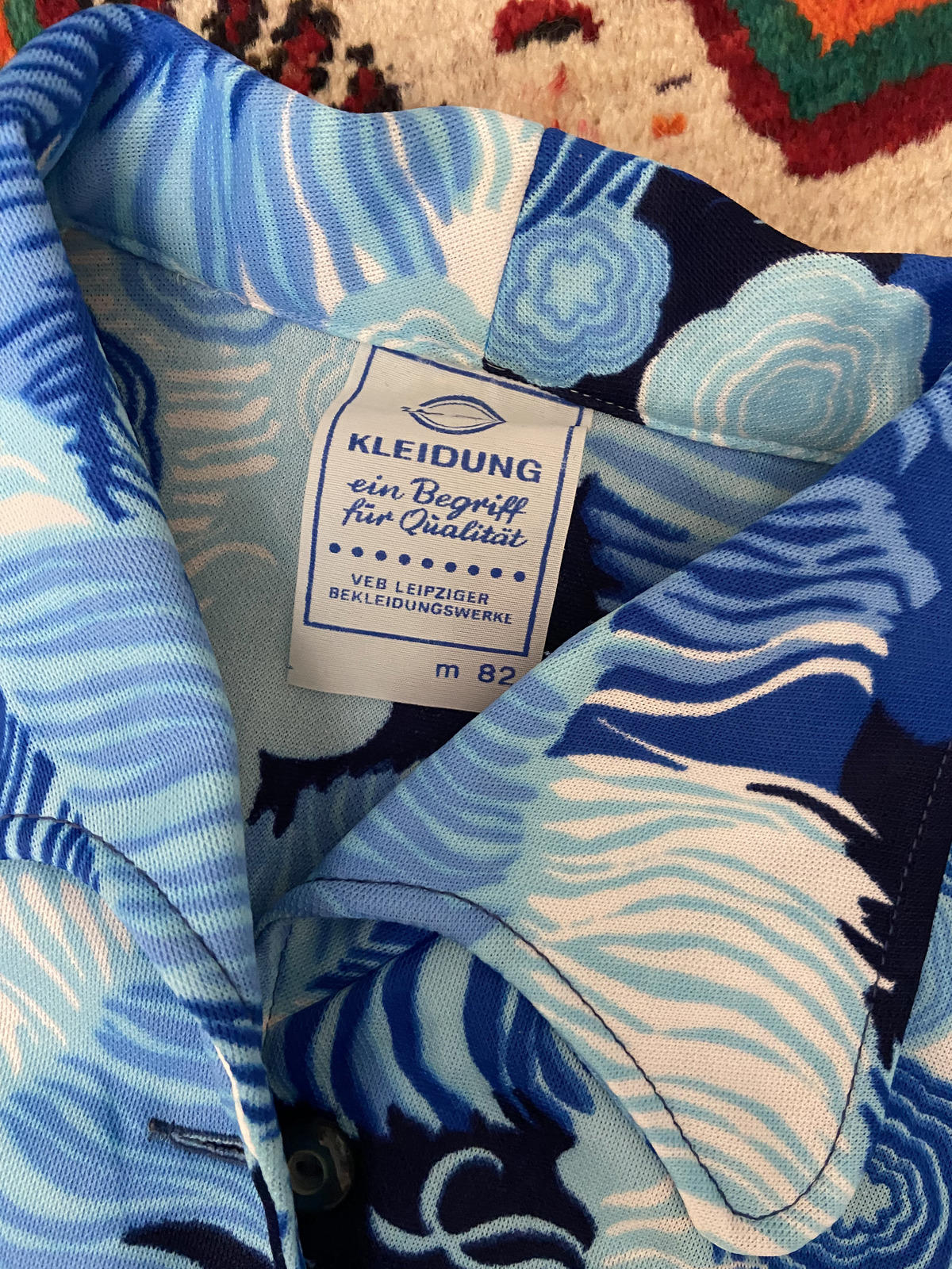 Vintage 1960s Blue Beagle Collar Mini Dress
