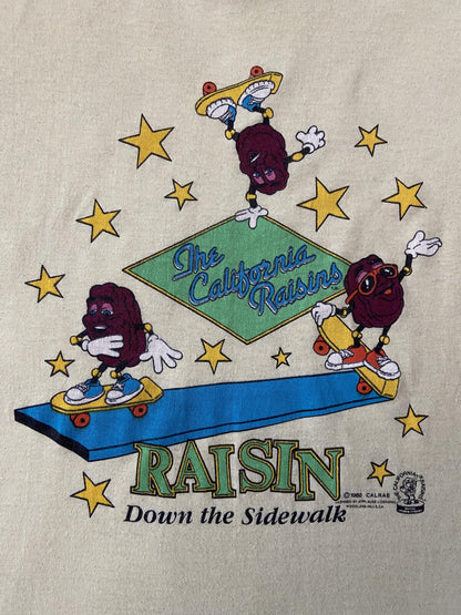 Vintage 1980s California Raisins Down The Sidewalk T-Shirt