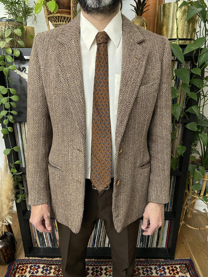 Vintage 1969 Ermenegildo Zegna Patterned Tie