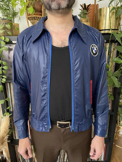 Vintage 1970s BMW Windbreaker Jacket