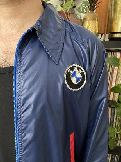 Vintage 1970s BMW Windbreaker Jacket