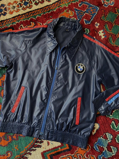 Vintage 1970s BMW Windbreaker Jacket