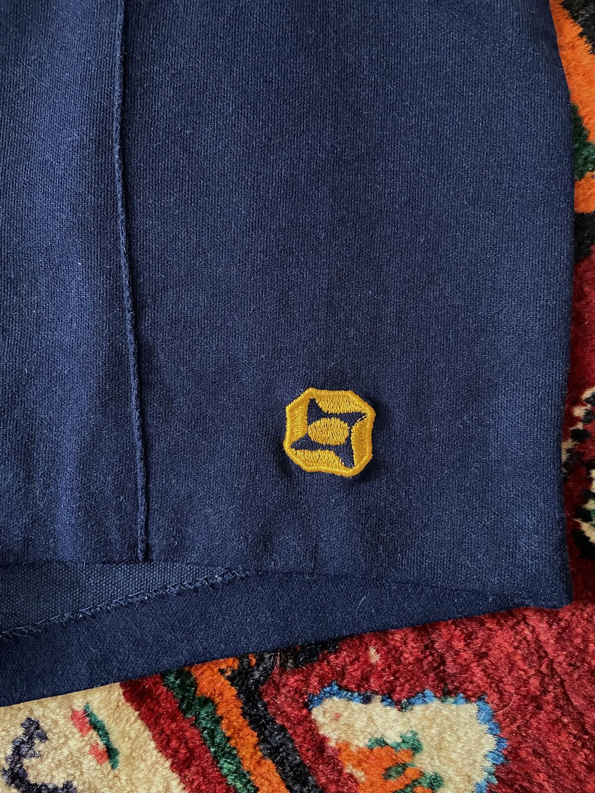 Vintage 1970s Navy Sport Shorts