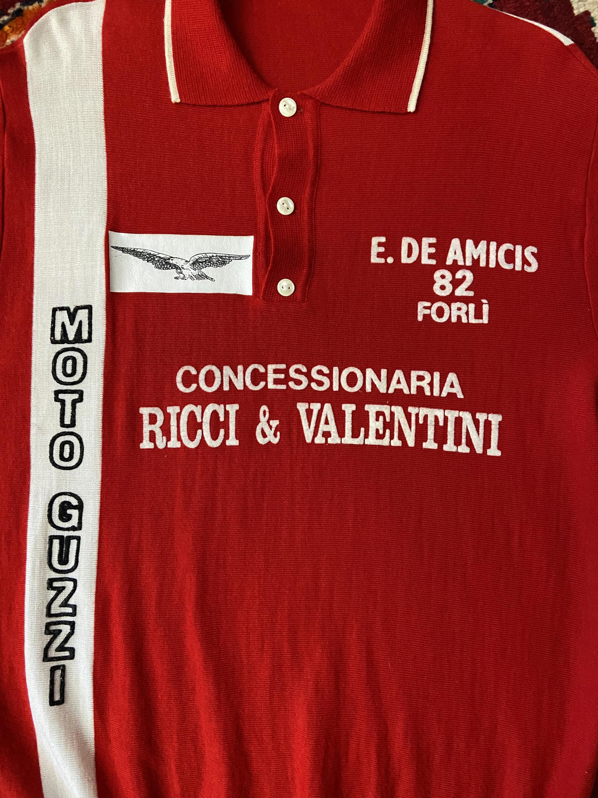 Vintage 1980s Red Motor Sweatshirt