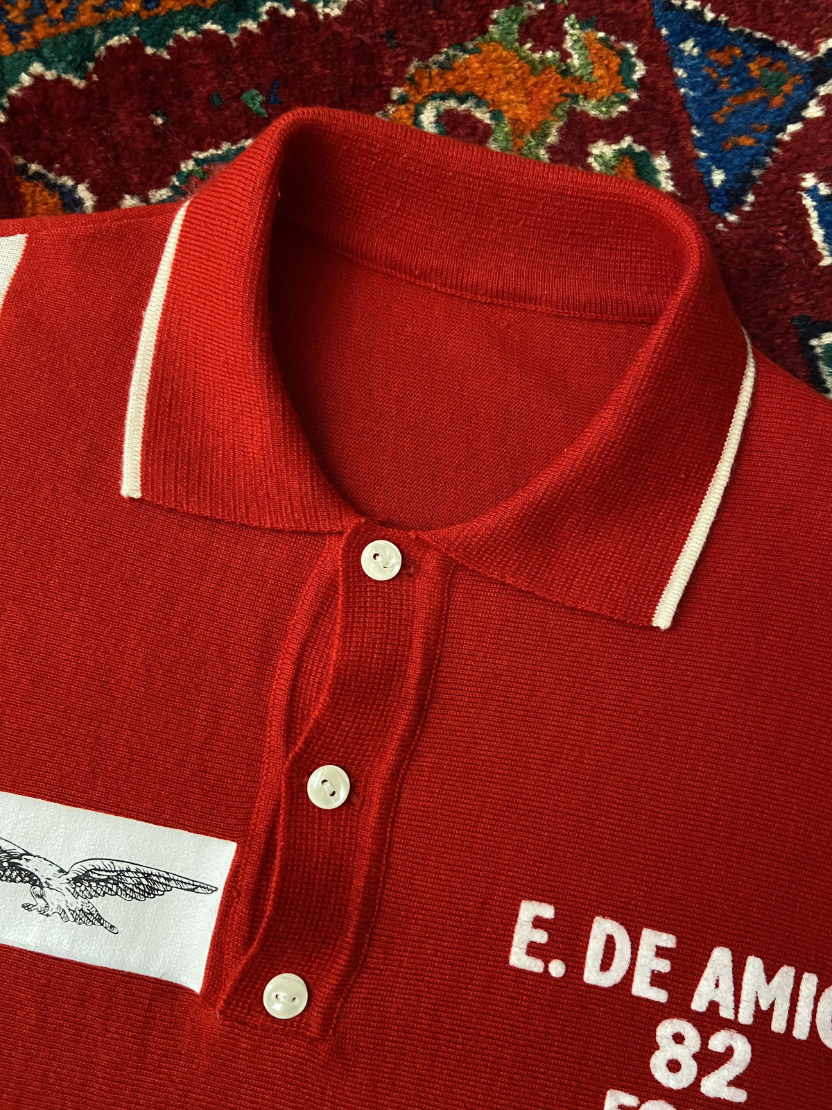 Vintage 1980s Red Motor Sweatshirt