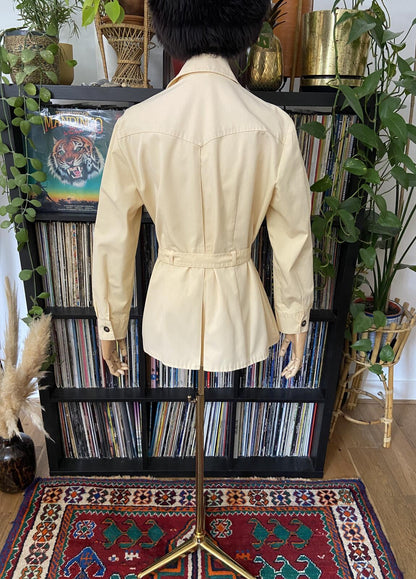 Vintage 1970s Beige McGregor Safari Jacket