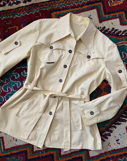 Vintage 1970s Beige McGregor Safari Jacket