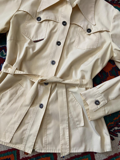Vintage 1970s Beige McGregor Safari Jacket