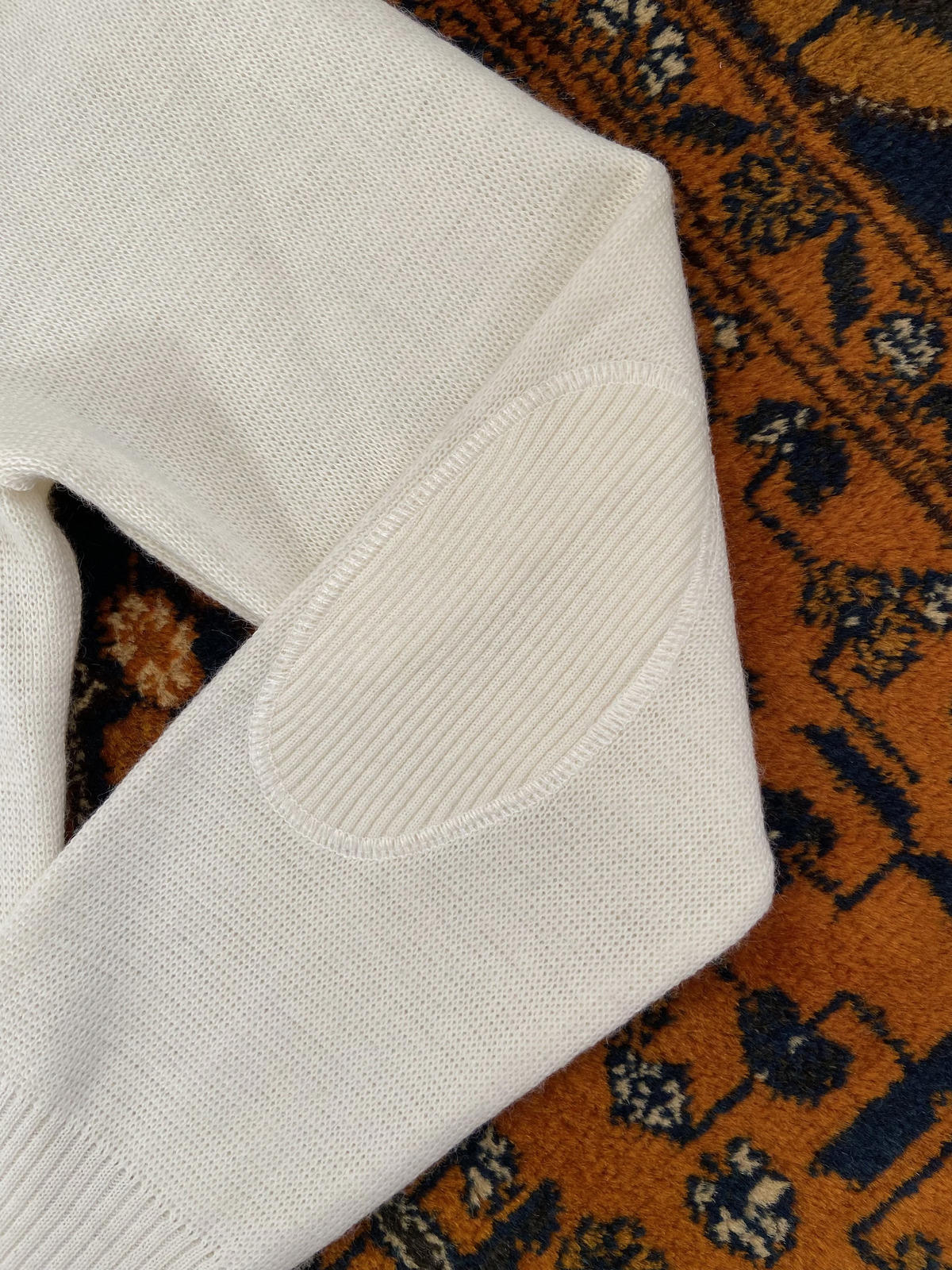 Vintage 1980s Cream Sporty Cardigan