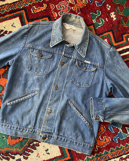 Vintage 1970s Wrangler No Fault Denim Jacket