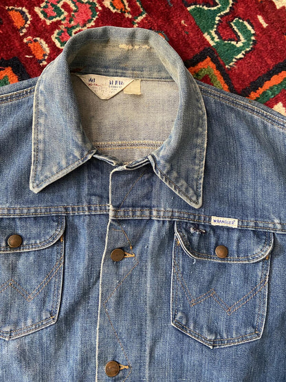 Vintage 1970s Wrangler No Fault Denim Jacket