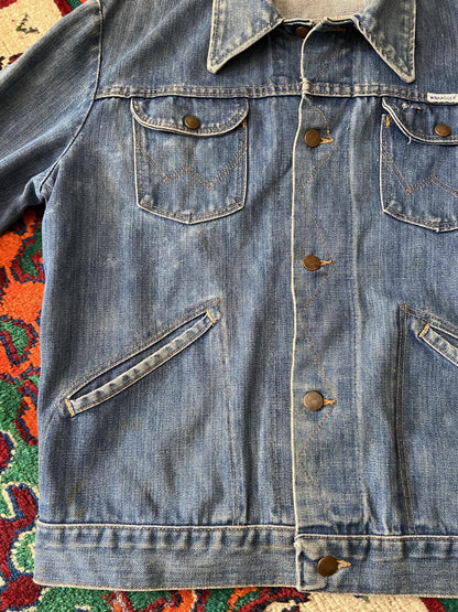 Vintage 1970s Wrangler No Fault Denim Jacket