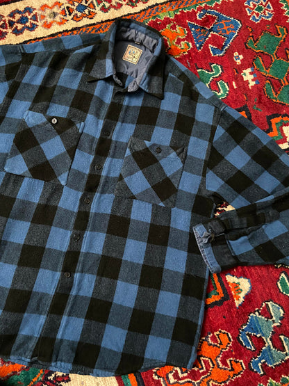 Vintage 1980s C&A Plaid Shirt
