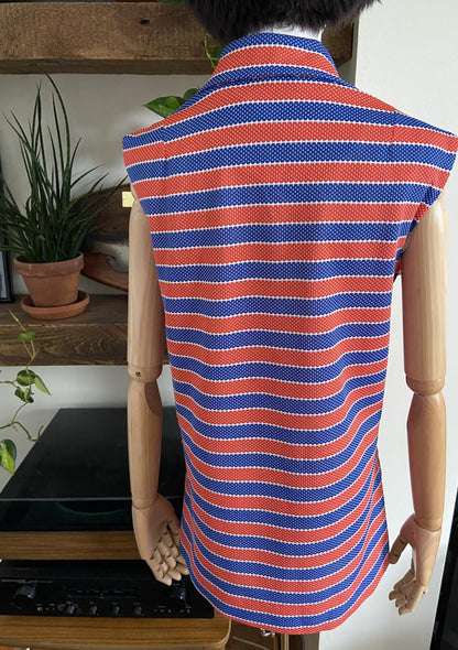 Vintage 1960s Sleeveless Tunic Shirt