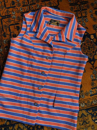 Vintage 1960s Sleeveless Tunic Shirt