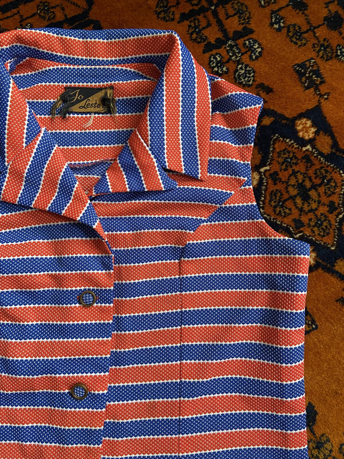 Vintage 1960s Sleeveless Tunic Shirt