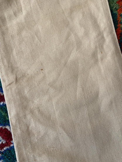 Vintage 1970s Beige Deadstock Flared Jeans W25