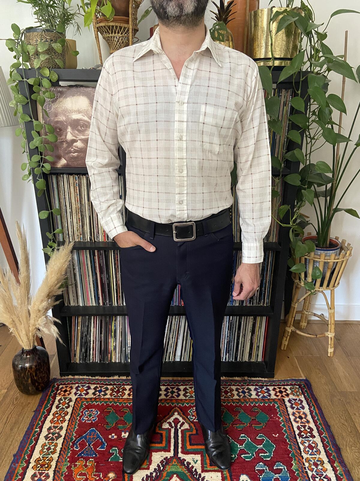 Vintage 1970s C&A Patterned Shirt