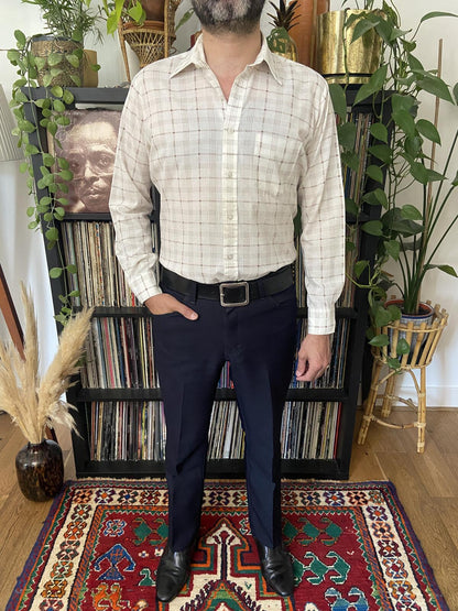 Vintage 1970s C&A Patterned Shirt