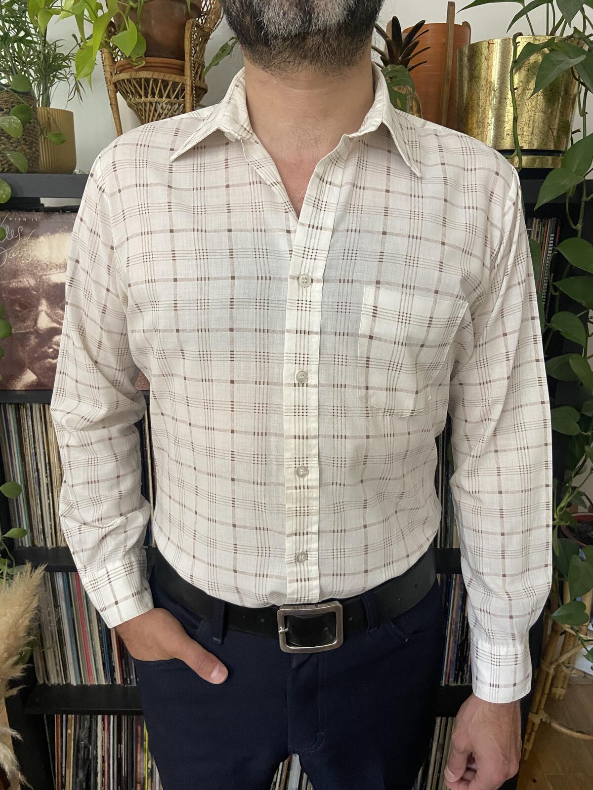 Vintage 1970s C&A Patterned Shirt