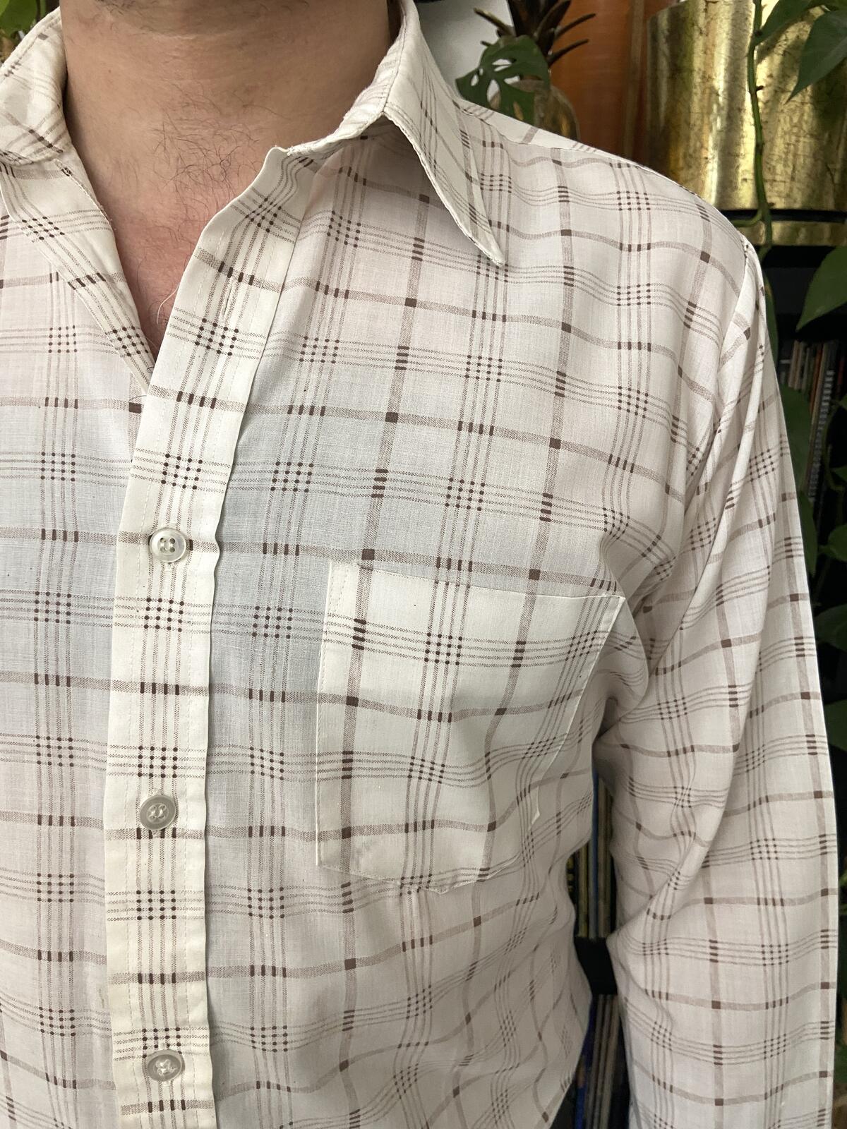 Vintage 1970s C&A Patterned Shirt