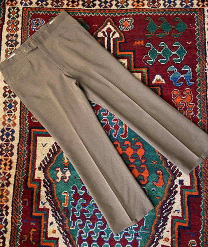 Vintage 1970s Beige Sansabelt Trousers