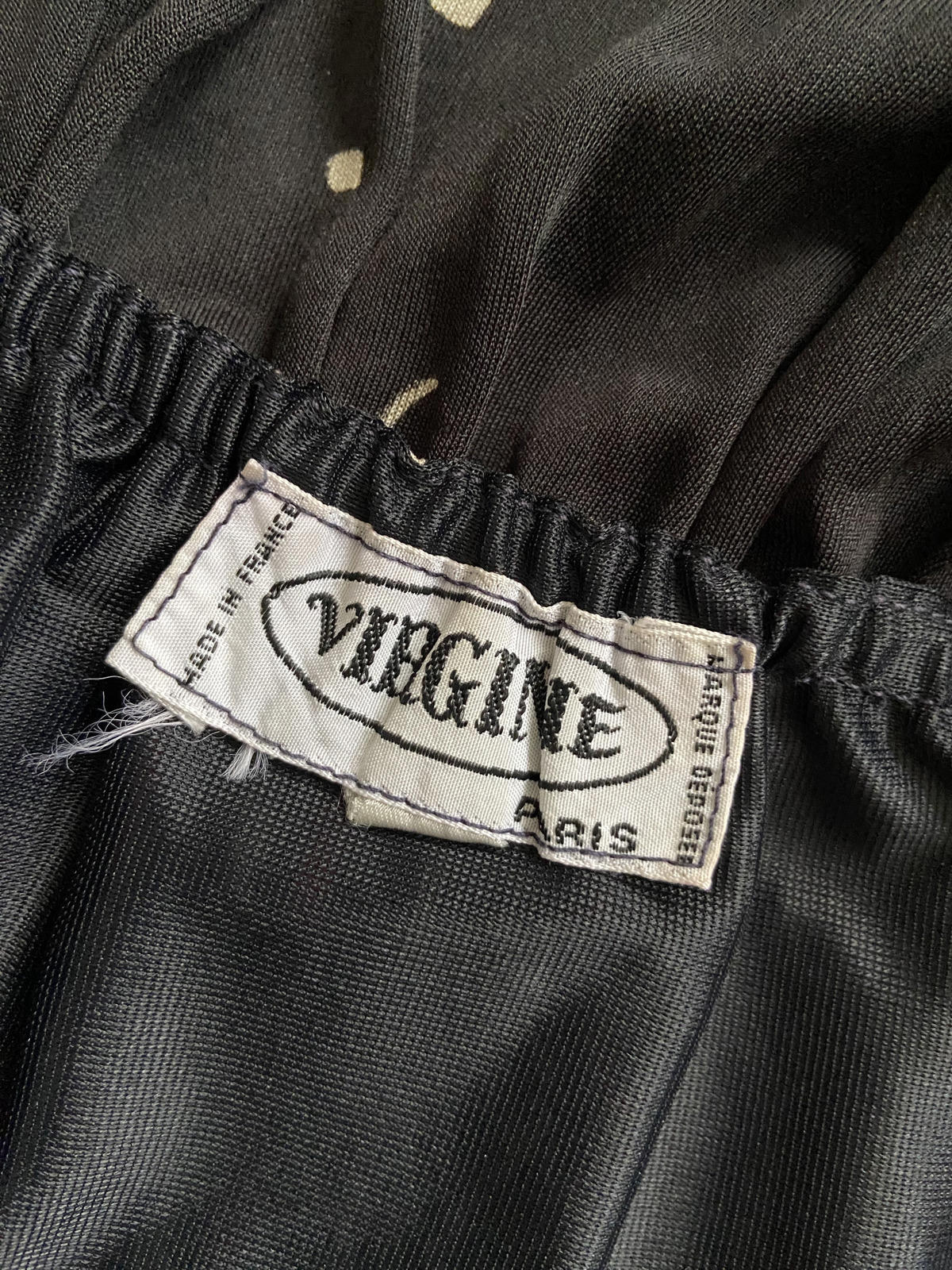 Vintage 1970s Black Tiered Strappy Dress