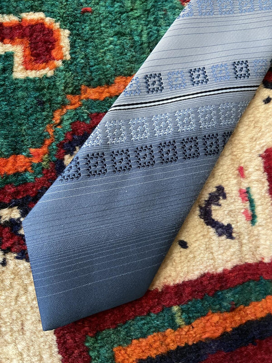 Vintage 1970s St Michael Woven Pattern Tie