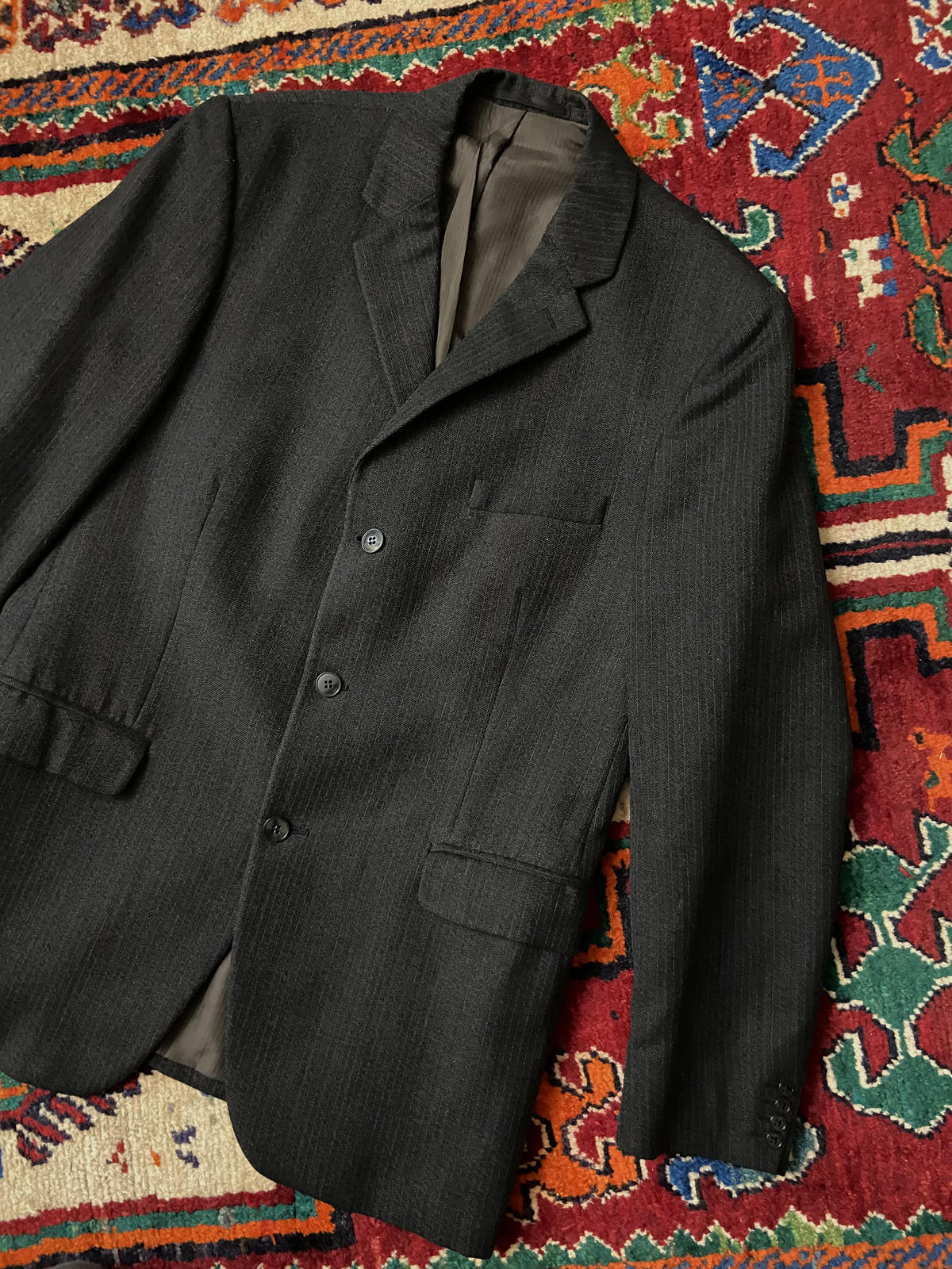 Vintage 1980s Hector Powe Mod Pinstripe Jacket