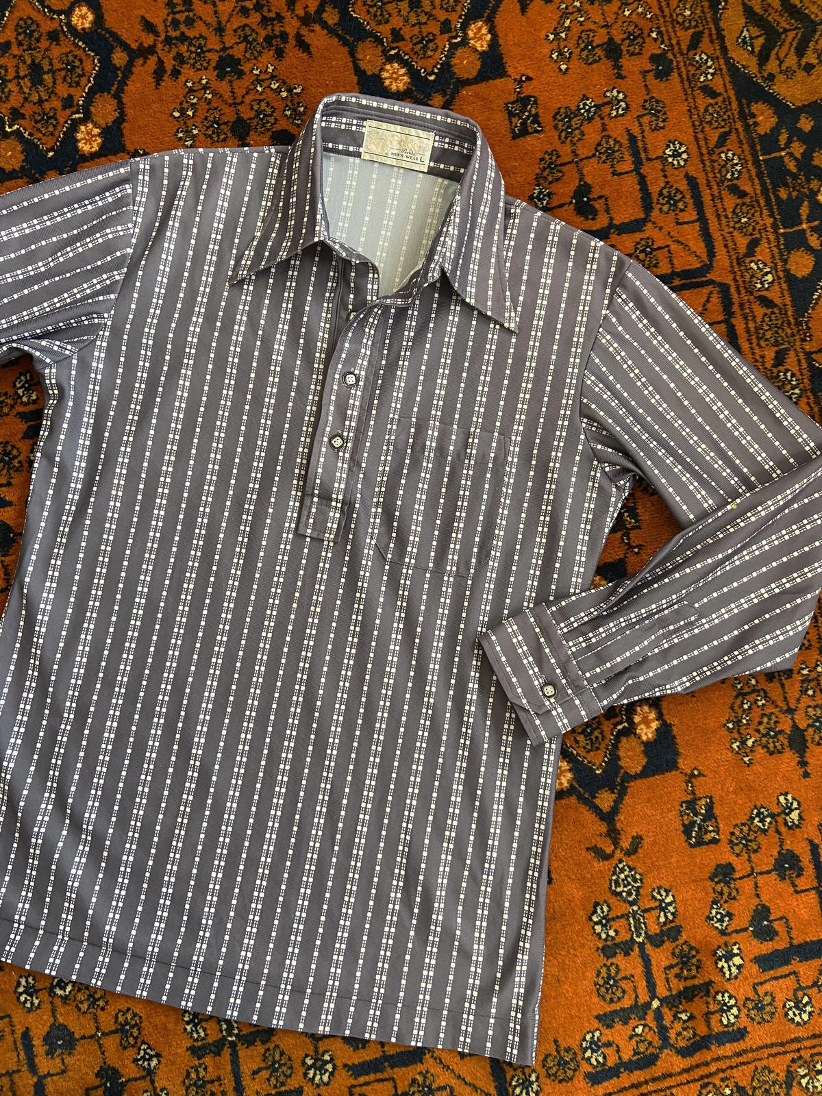Vintage 1970s Japanese Jersey Top