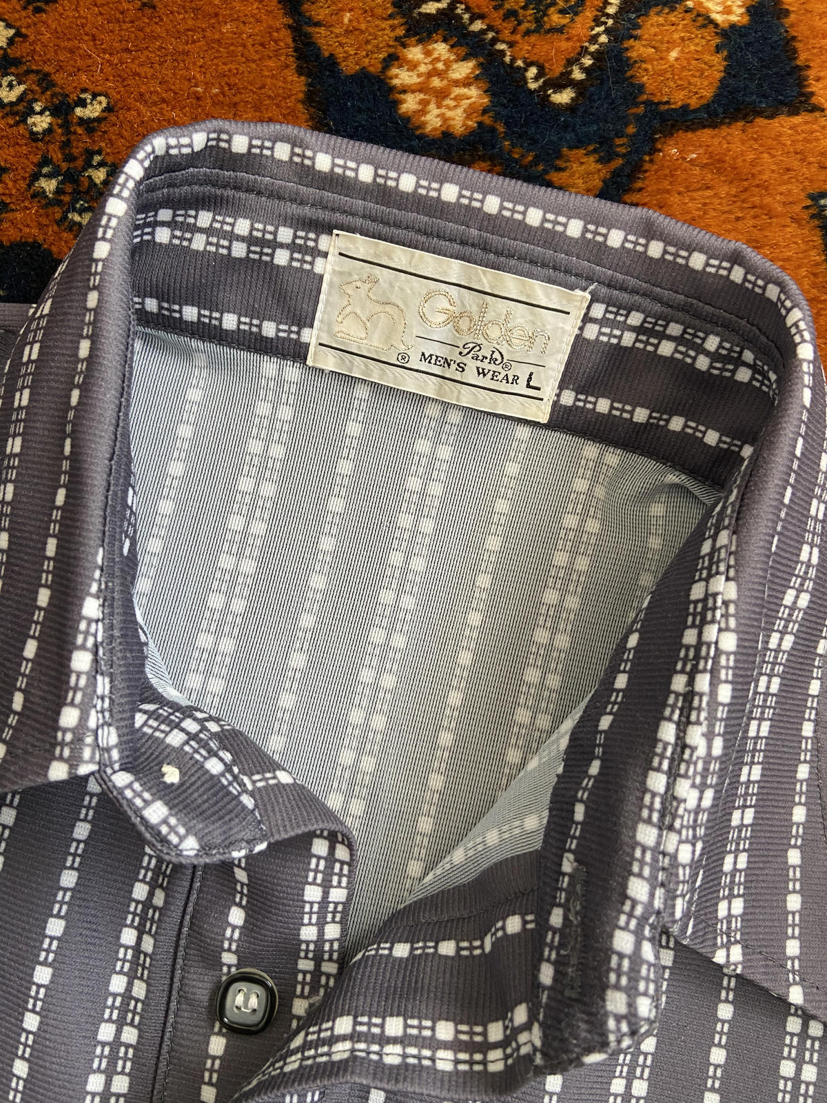 Vintage 1970s Japanese Jersey Top