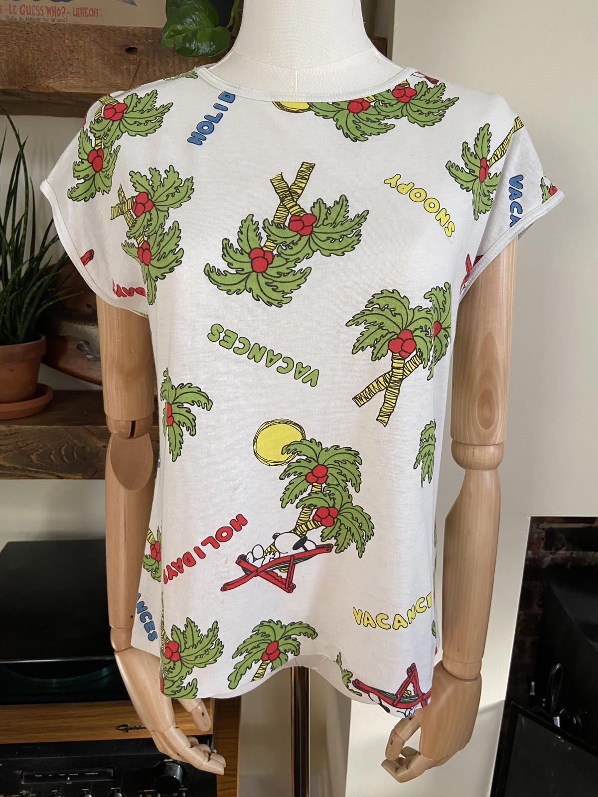 Vintage 1980s Snoopy Holiday T-Shirt