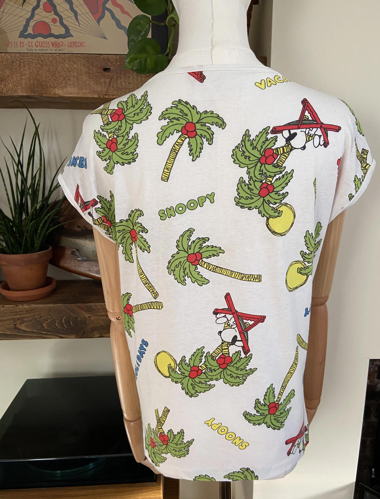 Vintage 1980s Snoopy Holiday T-Shirt