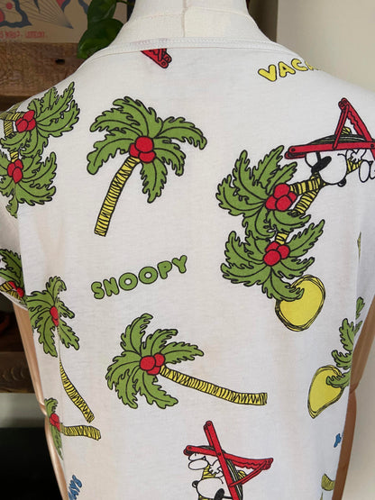 Vintage 1980s Snoopy Holiday T-Shirt