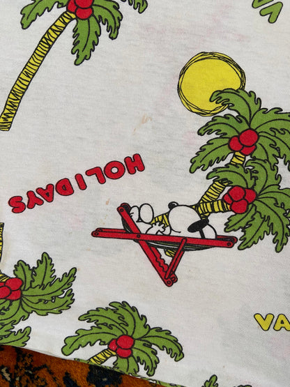 Vintage 1980s Snoopy Holiday T-Shirt