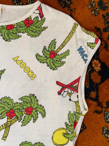 Vintage 1980s Snoopy Holiday T-Shirt